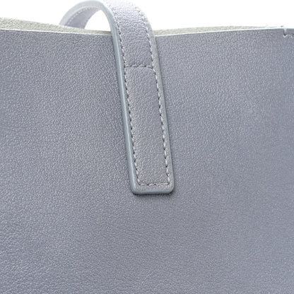 Saint Laurent Calfskin Mapplethorpe Rive Droite Shopping Tote Grey White Black 16 of 16