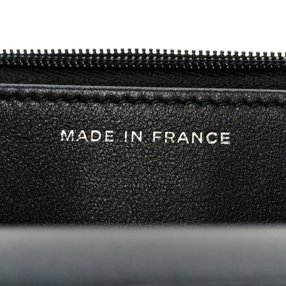 Chanel Pearly Lambskin Quilted Wallet On Chain WOC So Black 7 of 12