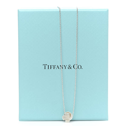 Tiffany Sterling Silver Twist Knot Pendant Necklace 6 of 6