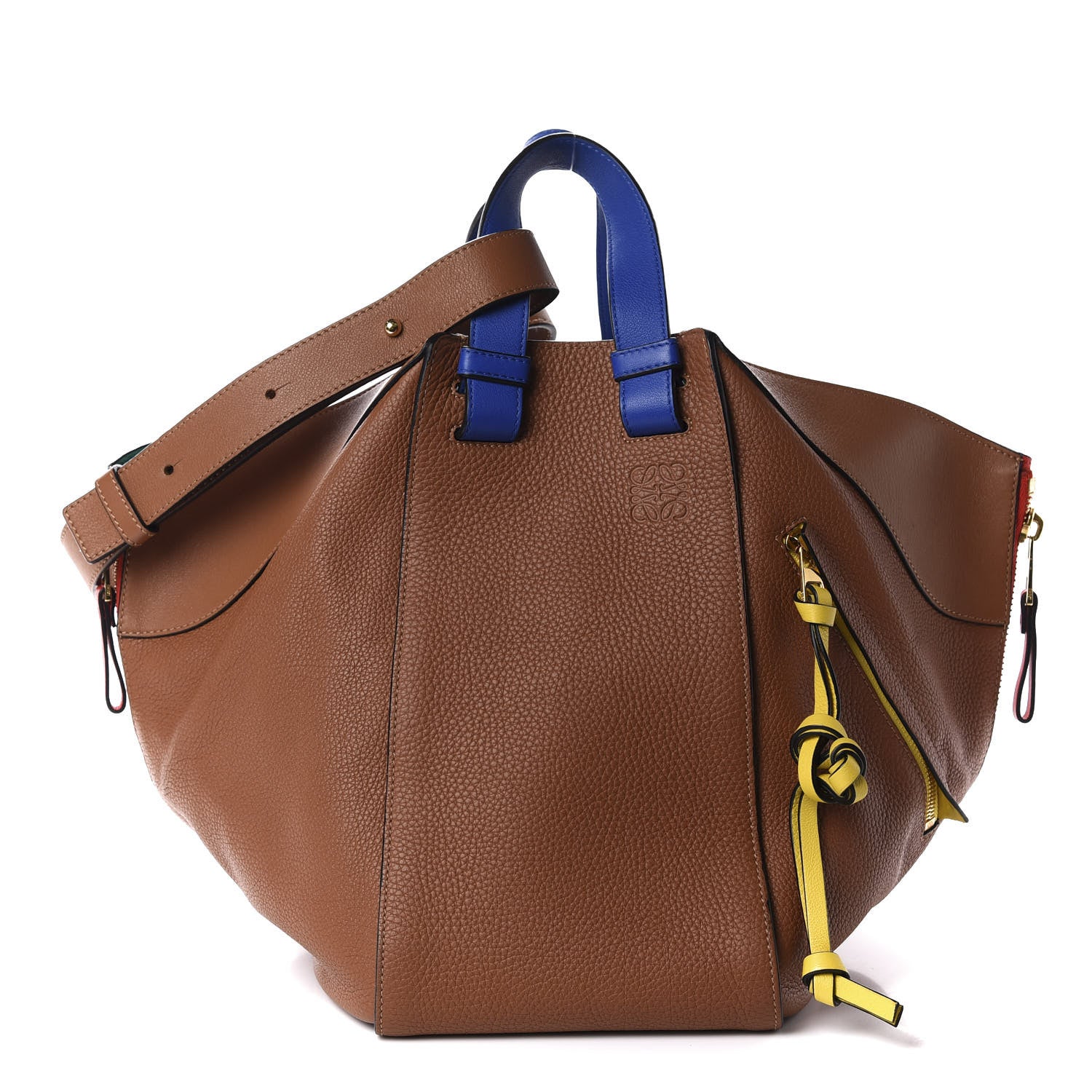 Loewe Calfskin Medium Stars Hammock Shoulder Bag Tan 1 of 10