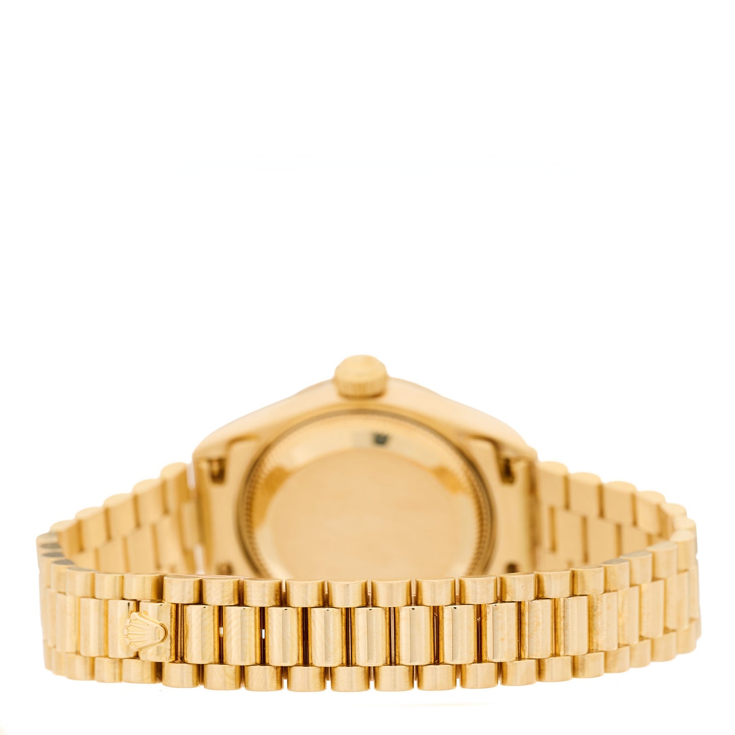 18K Yellow Gold Diamond 26mm Datejust President Watch Champagne 69178