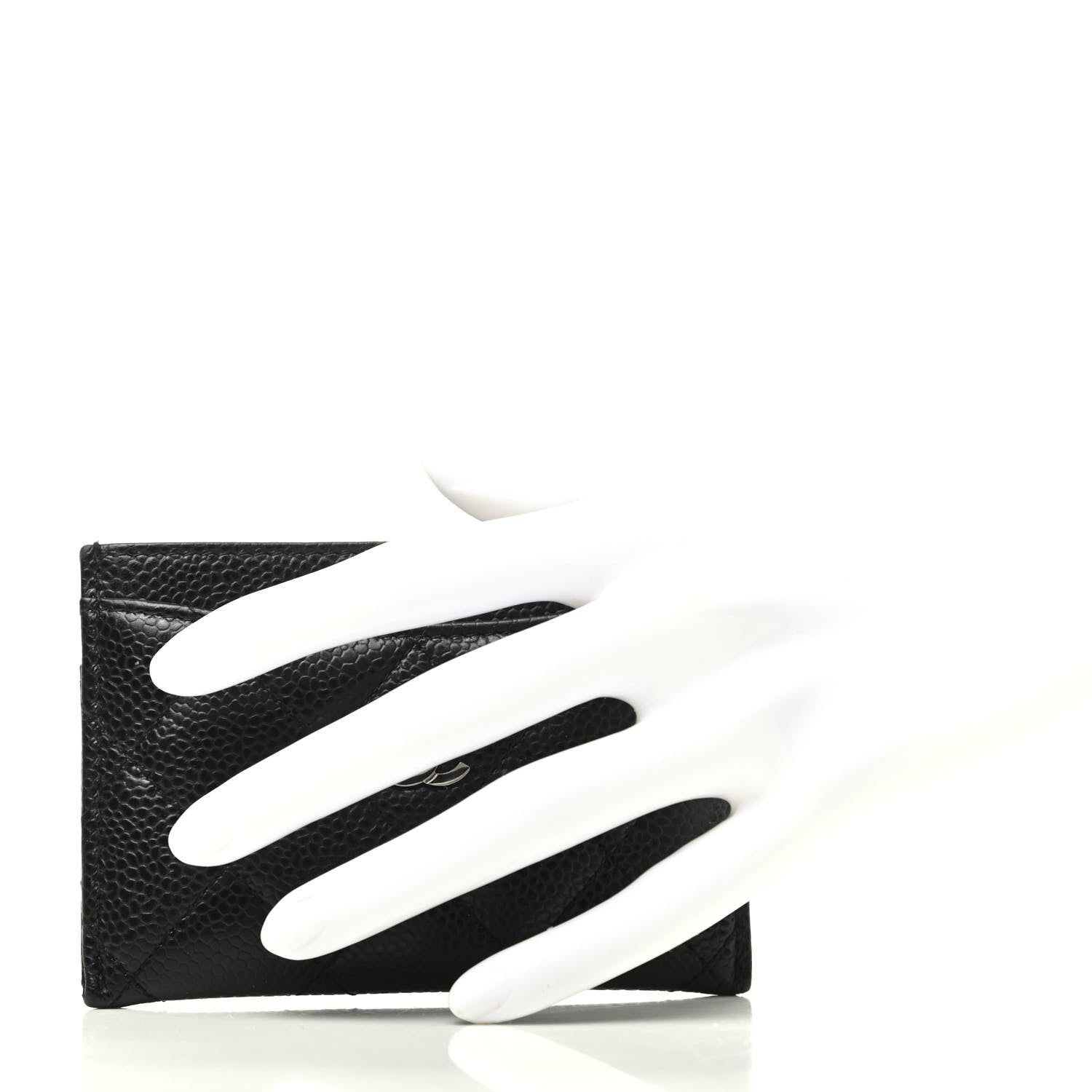 Chanel Caviar Quilted Card Holder Black 2 of 8
