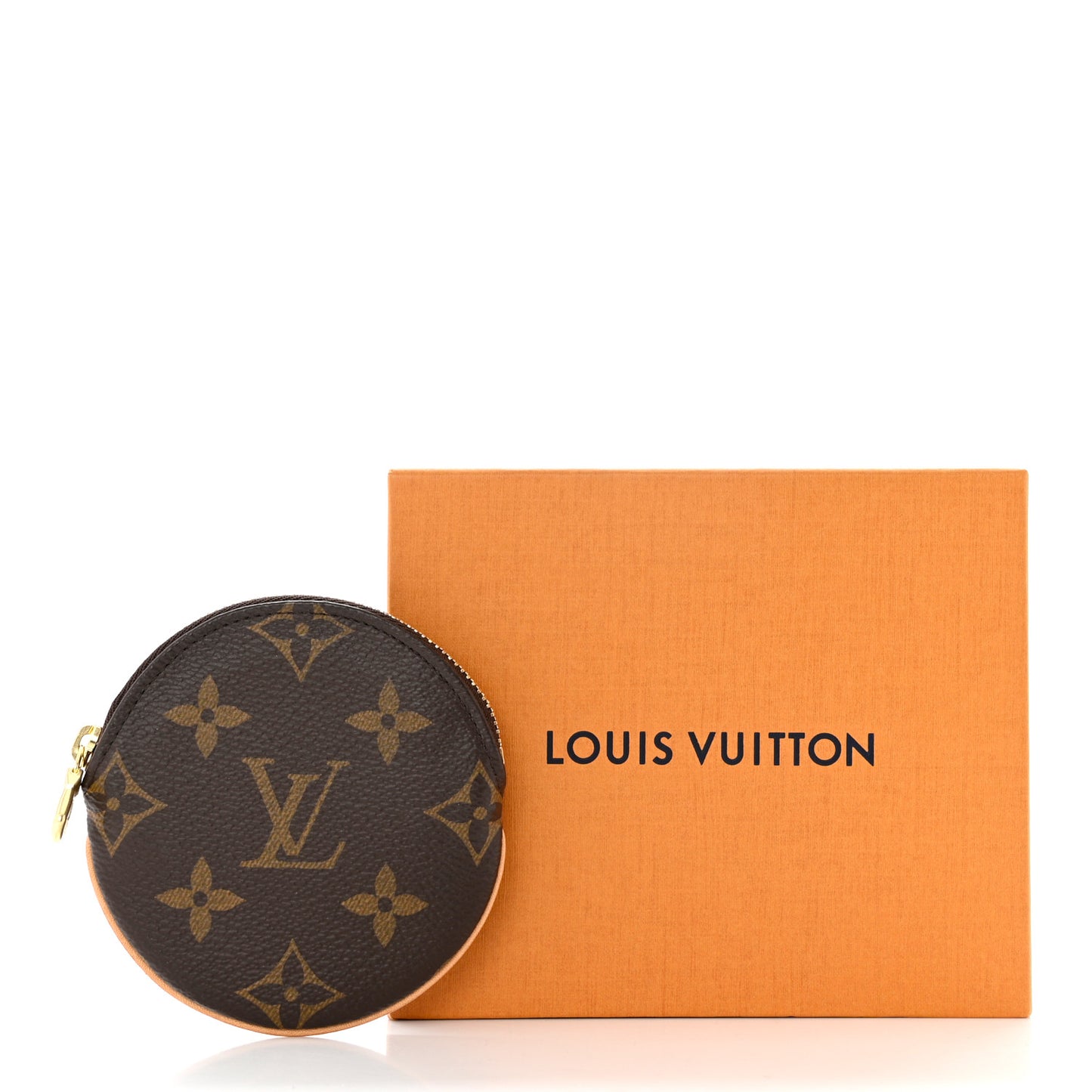 Monogram Round Coin Purse