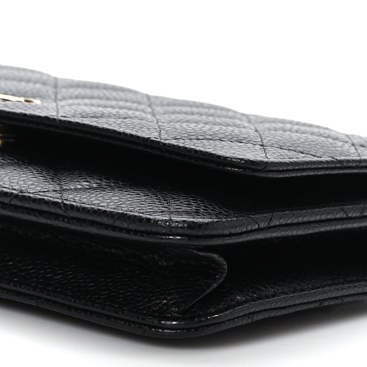 Chanel Caviar Quilted Wallet on Chain WOC Black 10 of 10