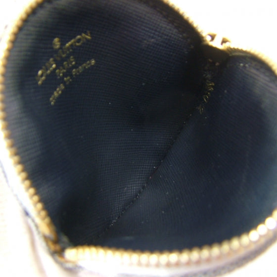 Mini Lin Round Coin Purse Blue