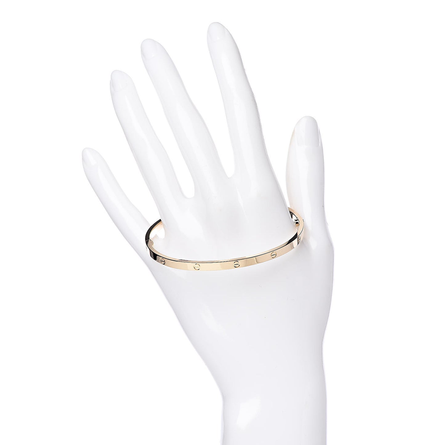 18K Yellow Gold Small LOVE Bracelet 19