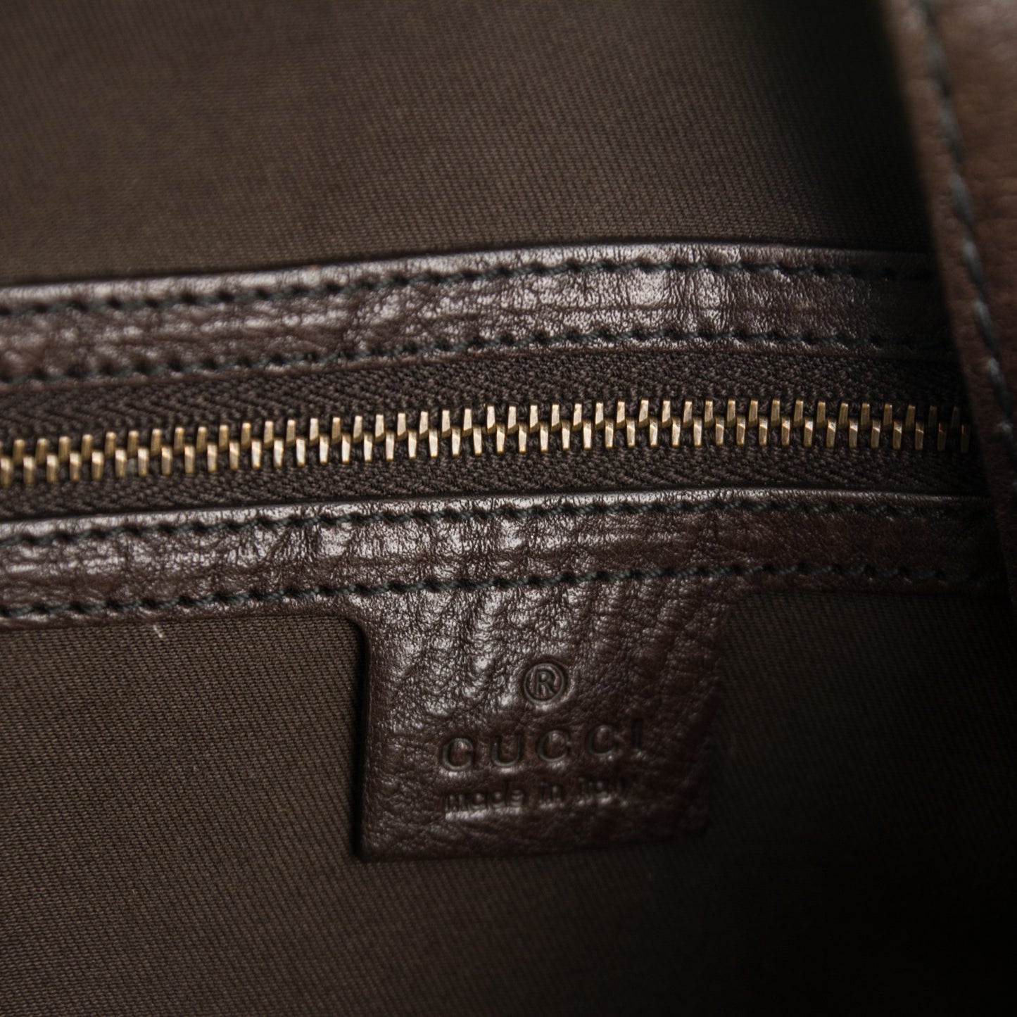 Monogram Large Jockey Hobo Dark Brown