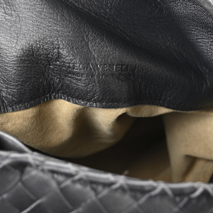 Bottega Veneta Nappa Intrecciato Sloane Hobo Ferro Gray 6 of 11