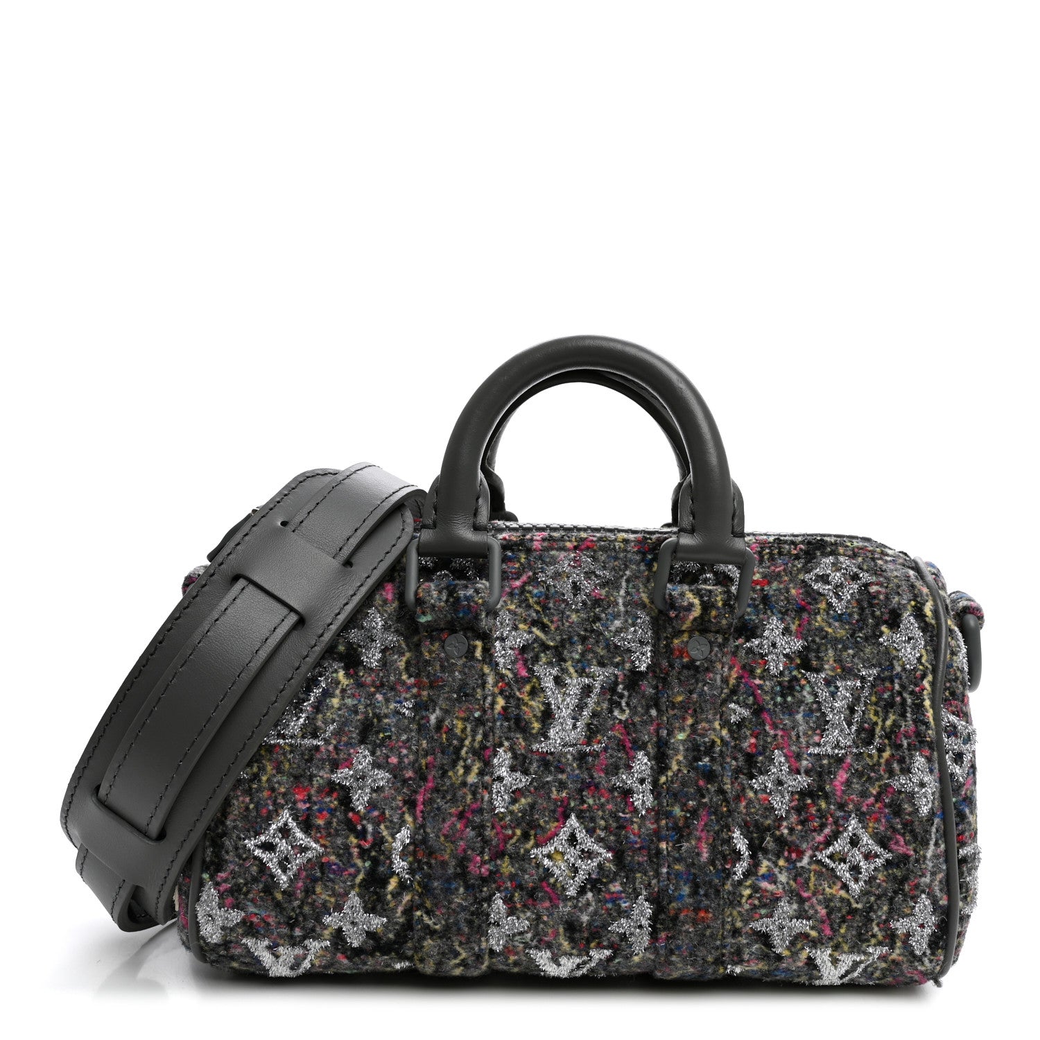 Louis Vuitton Wool Keepall XS Multicolor 1 of 11