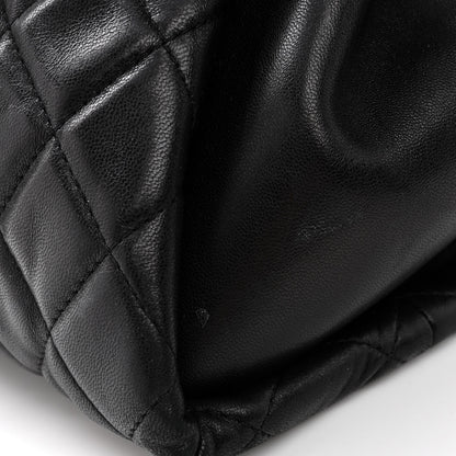 Chanel Lambskin Quilted Coco Loop Tote Black 13 of 14