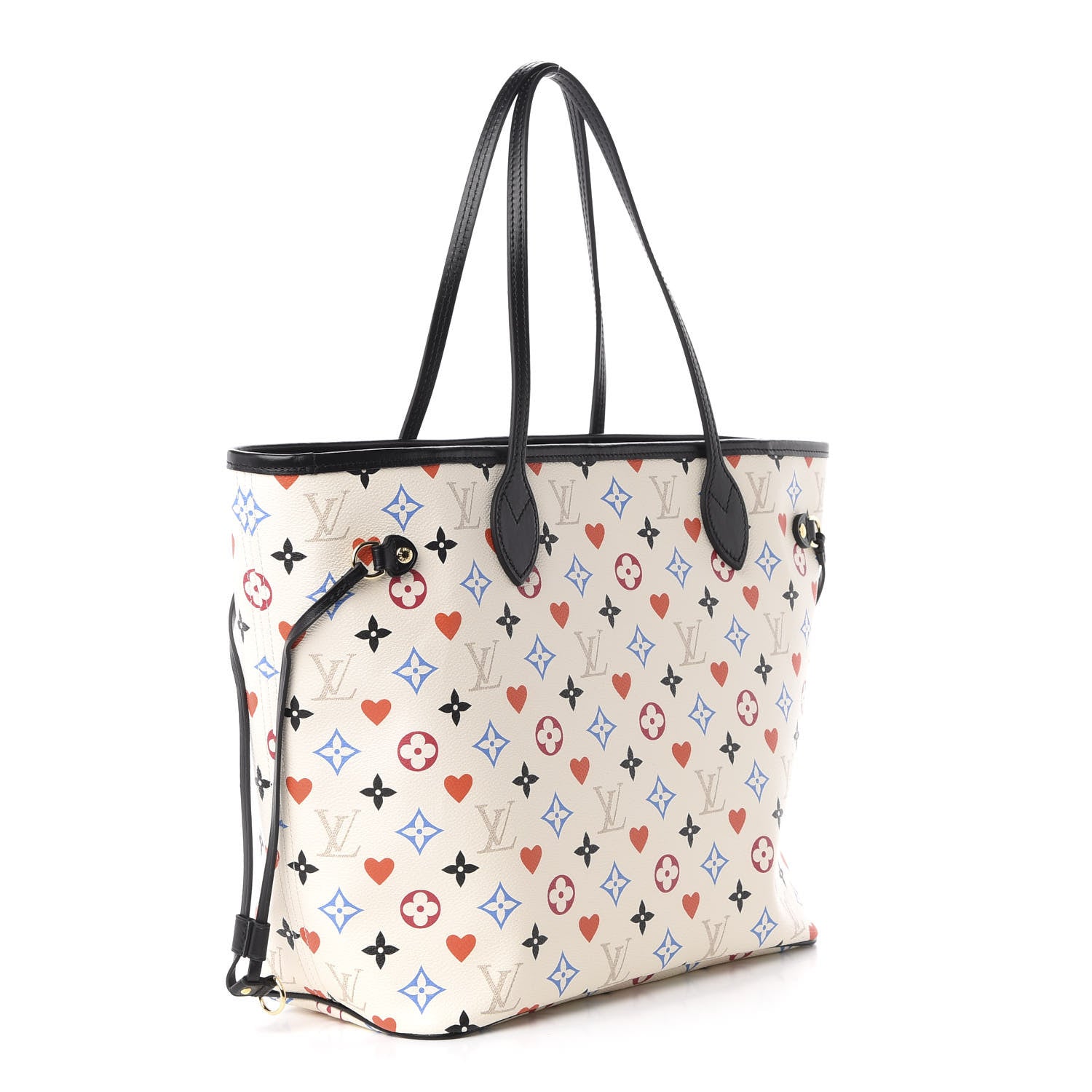 Louis Vuitton Game On Neverfull MM White 3 of 10