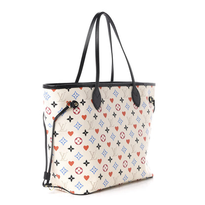 Louis Vuitton Game On Neverfull MM White 3 of 10