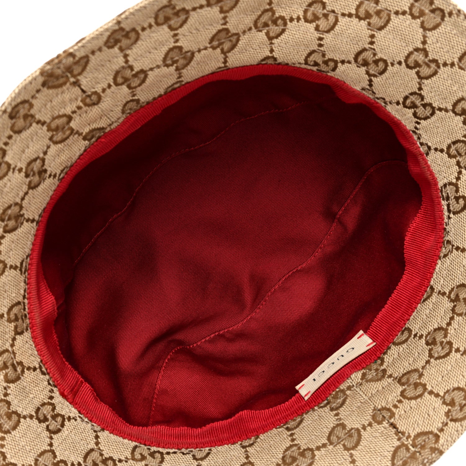 Gucci Monogram Web Bucket Hat L Brown 7 of 8