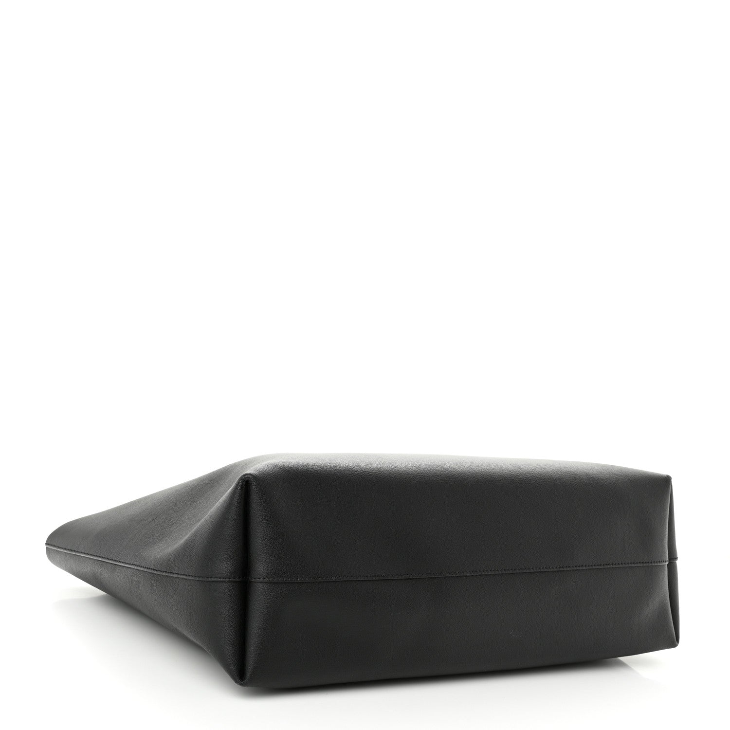 Saint Laurent Calfskin Large Shopping Tote Black 4 of 12