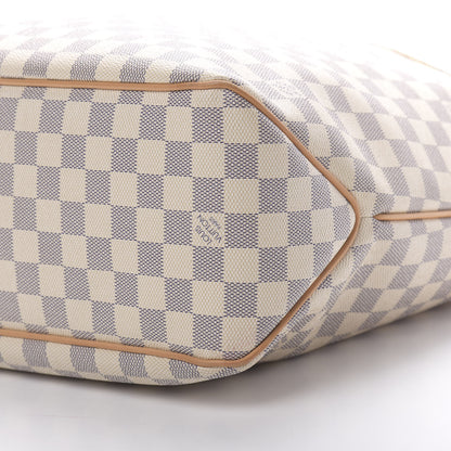 Louis Vuitton Damier Azur Delightful MM Rose Ballerine 10 of 11