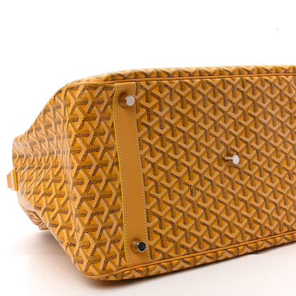 Goyard Goyardine Sac Hulot Pet Carrier PM Yellow 3 of 9