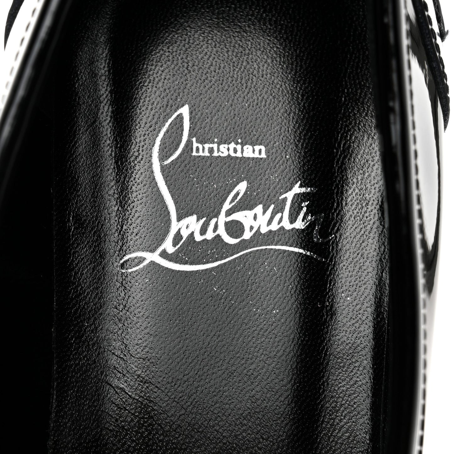 Patent Daisy Loafers 36 Black