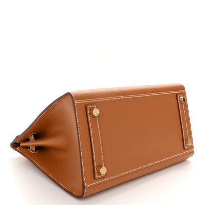 Hermes Epsom Birkin Sellier 25 Gold 4 of 13