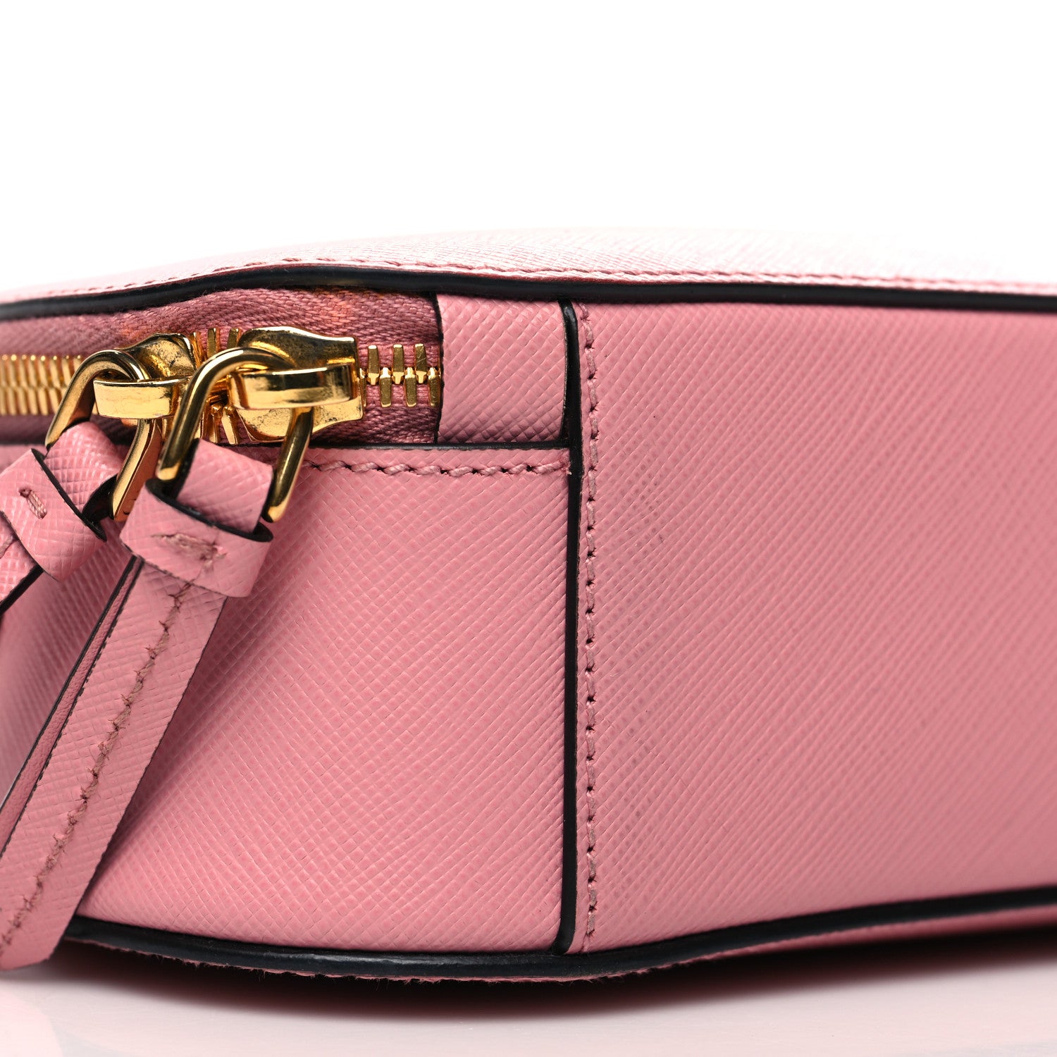 Prada Saffiano Lux Odette Crossbody Petalo 9 of 10
