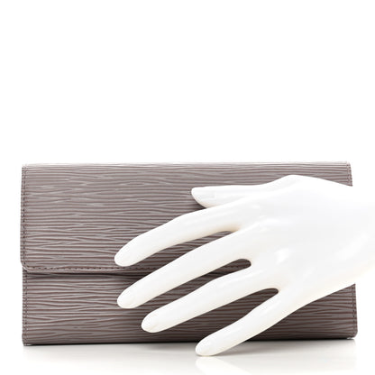 Louis Vuitton Epi Sarah Wallet Lilac 2 of 7
