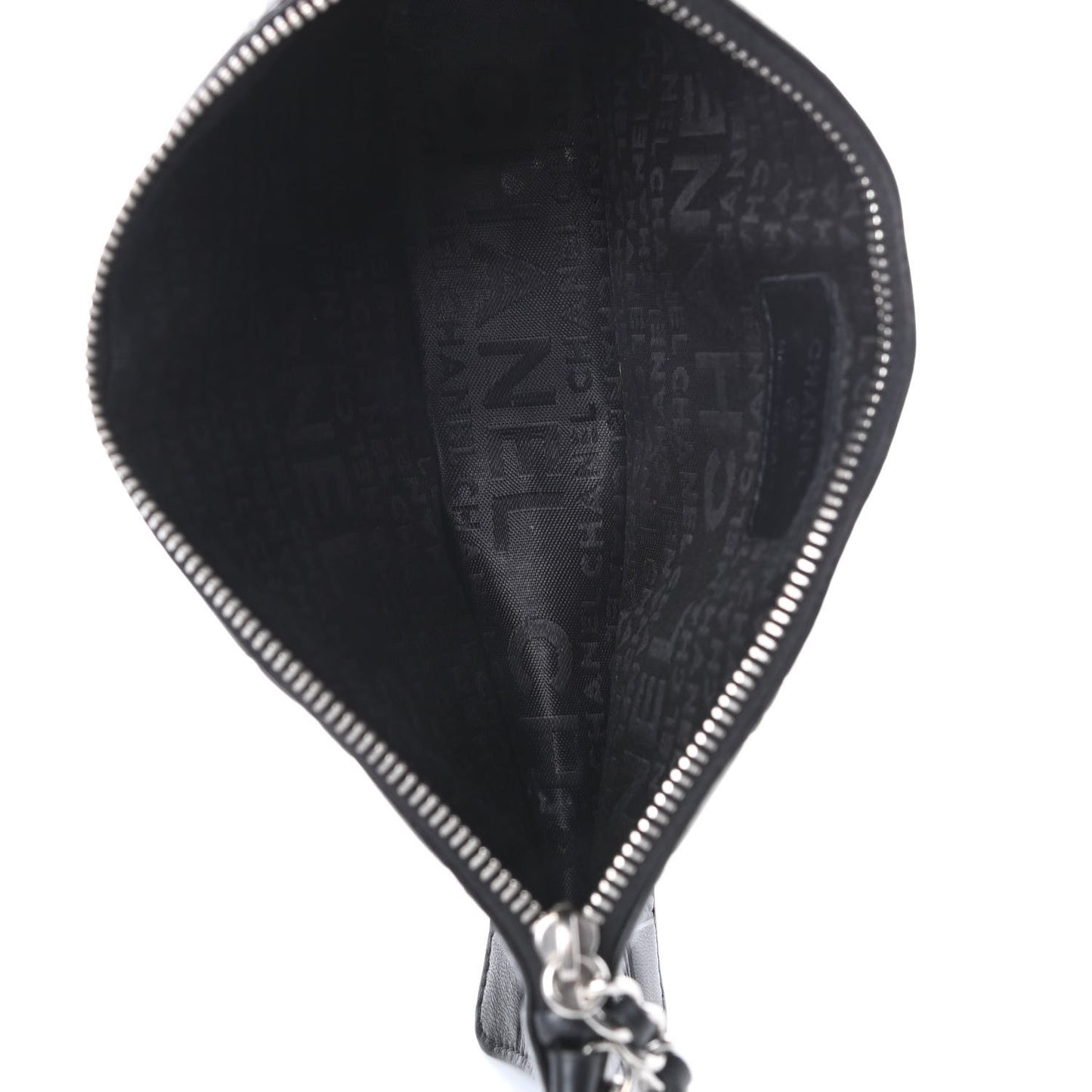 Lambskin Precious Symbols Pochette Black