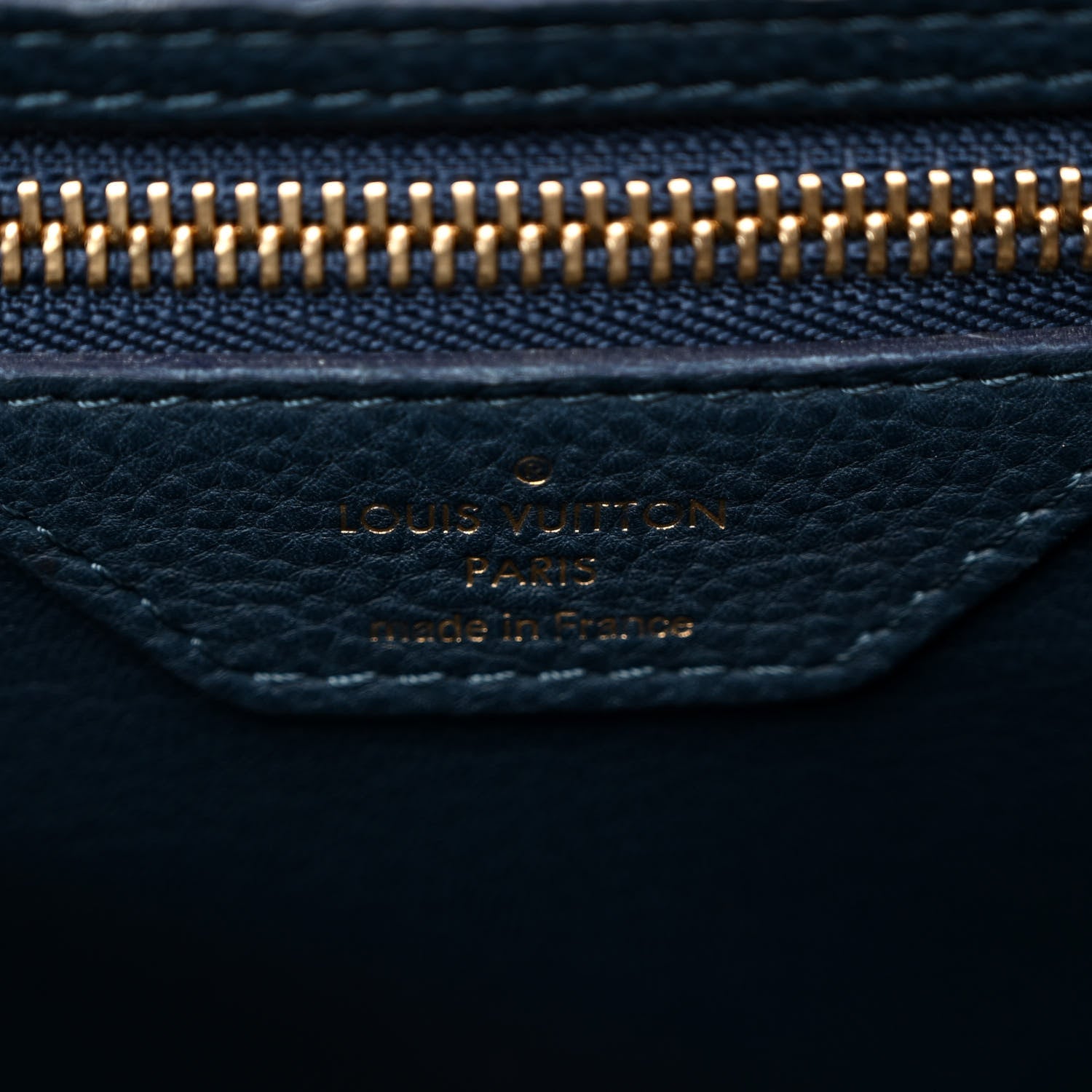 Louis Vuitton Monogram Ostrich Python Majestueux PM Blue 6 of 9