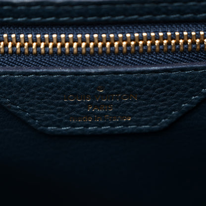 Louis Vuitton Monogram Ostrich Python Majestueux PM Blue 6 of 9
