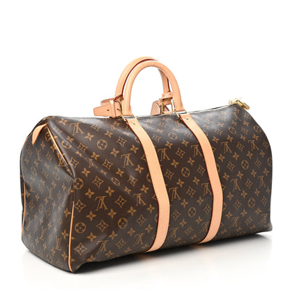 Louis Vuitton Monogram Keepall 50 2 of 8
