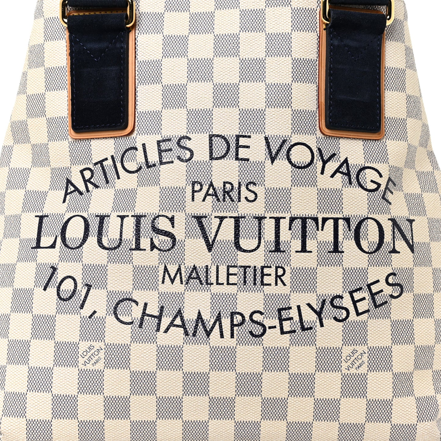 Damier Azur Beach Cabas PM