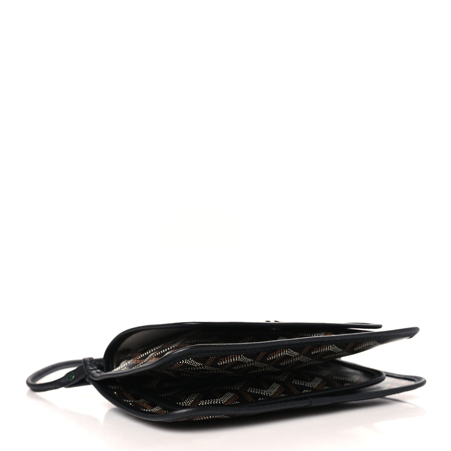 Goyardine Plumet Wallet Clutch Black