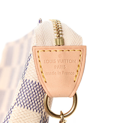 Louis Vuitton Damier Azur Mini Pochette Accessories 6 of 7