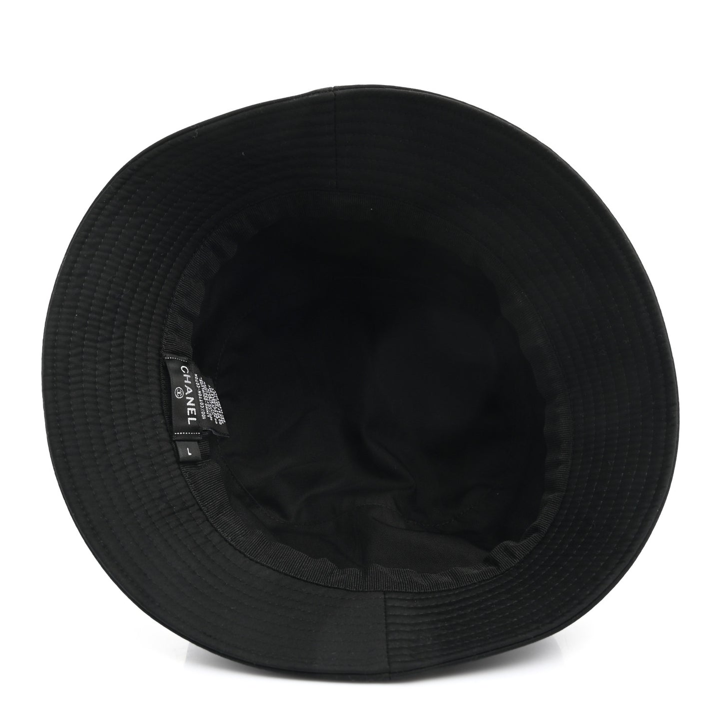 Cotton CC Bucket Hat Black