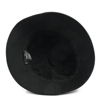 Chanel Cotton CC Bucket Hat Black 6 of 8