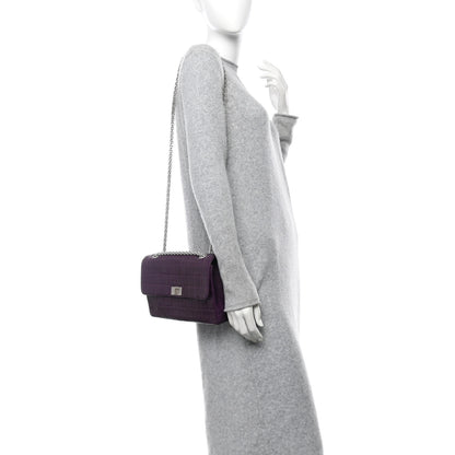 Chanel Lambskin Chocolate Bar Mademoiselle Flap Purple 2 of 14