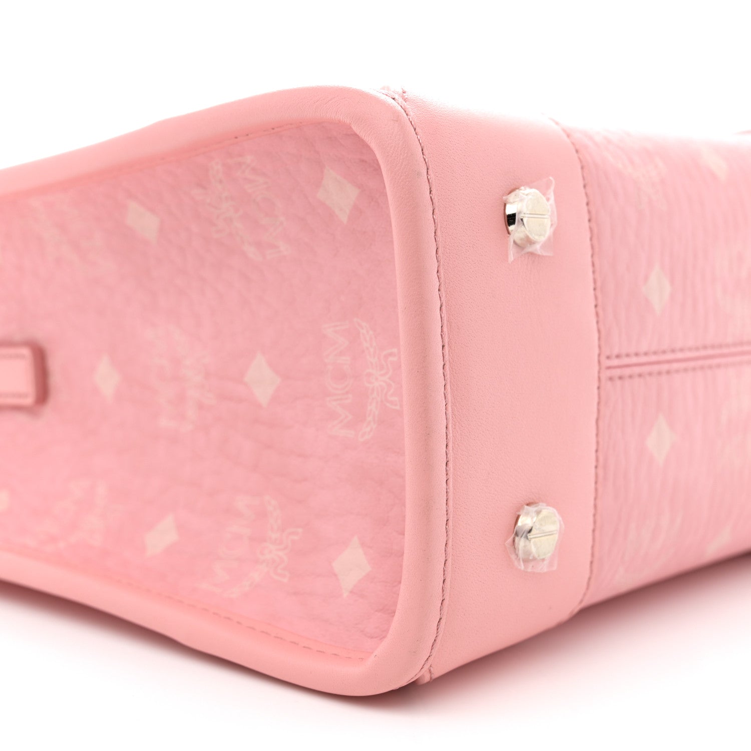 MCM Viestos Small Munchen Tote Blossom Pink 9 of 11