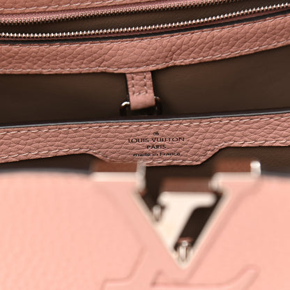 Louis Vuitton Taurillon Capucines PM Magnolia 6 of 10