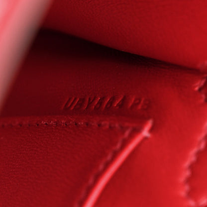 Hermes Epsom Mini Kelly Sellier 20 Rouge Piment 7 of 17