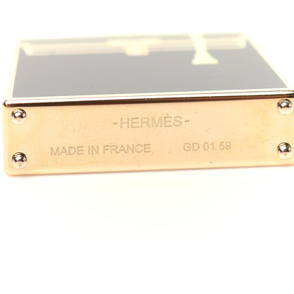 Hermes Lacquered Permabrass Kelly Curiosite Charm Black 4 of 5