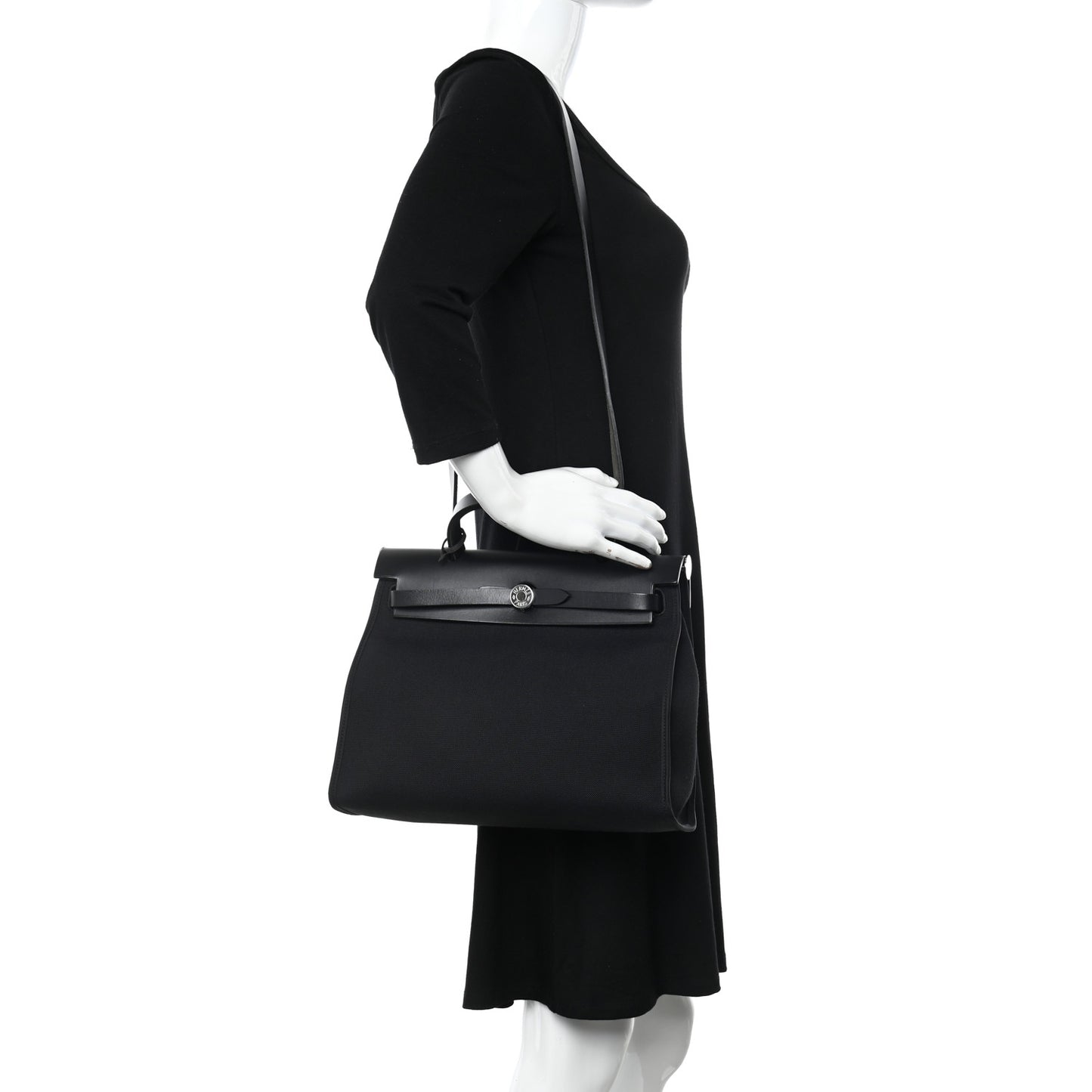 Military Toile Vache Hunter Herbag Zip PM 31 Black