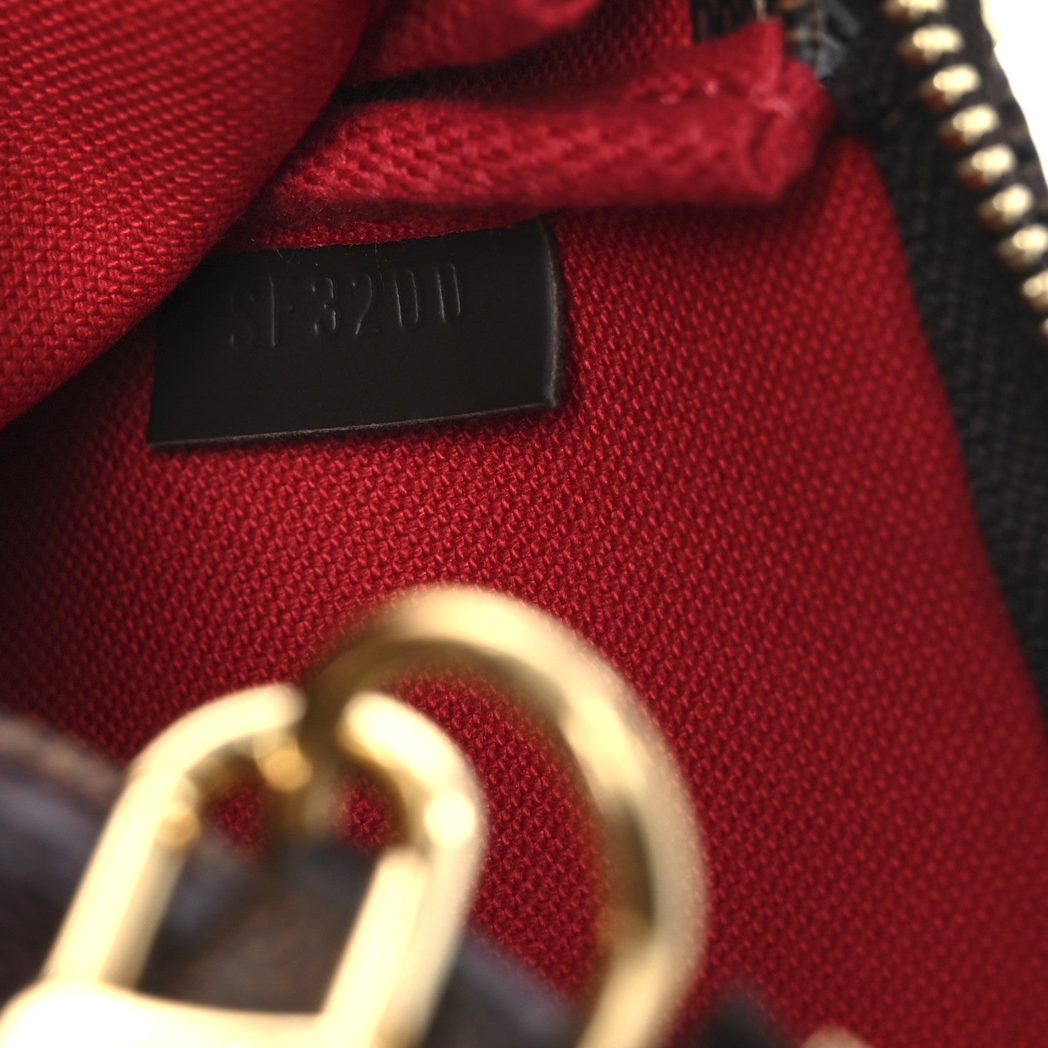 Louis Vuitton Damier Ebene Mini Pochette Accessories 7 of 11