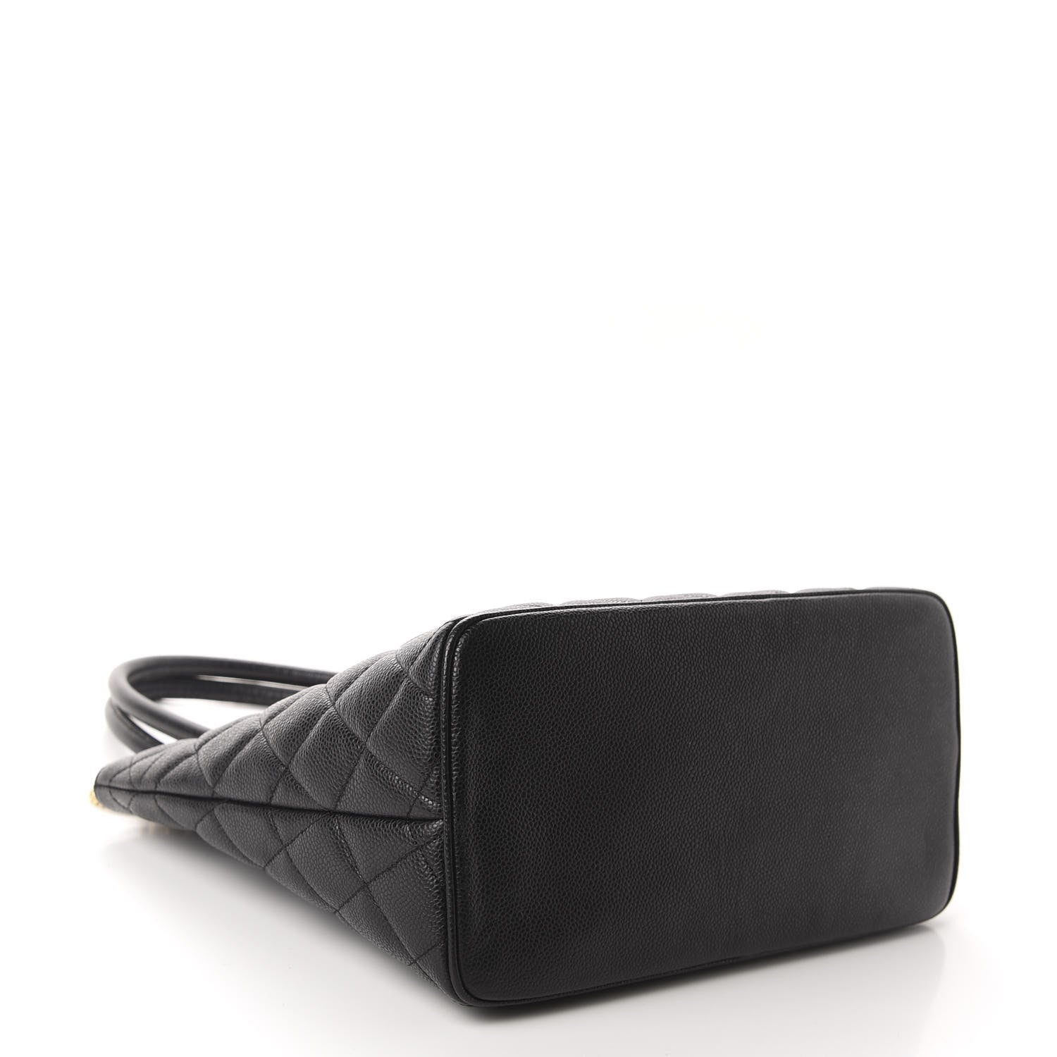Chanel Caviar Quilted Medallion Tote Black 4 of 10