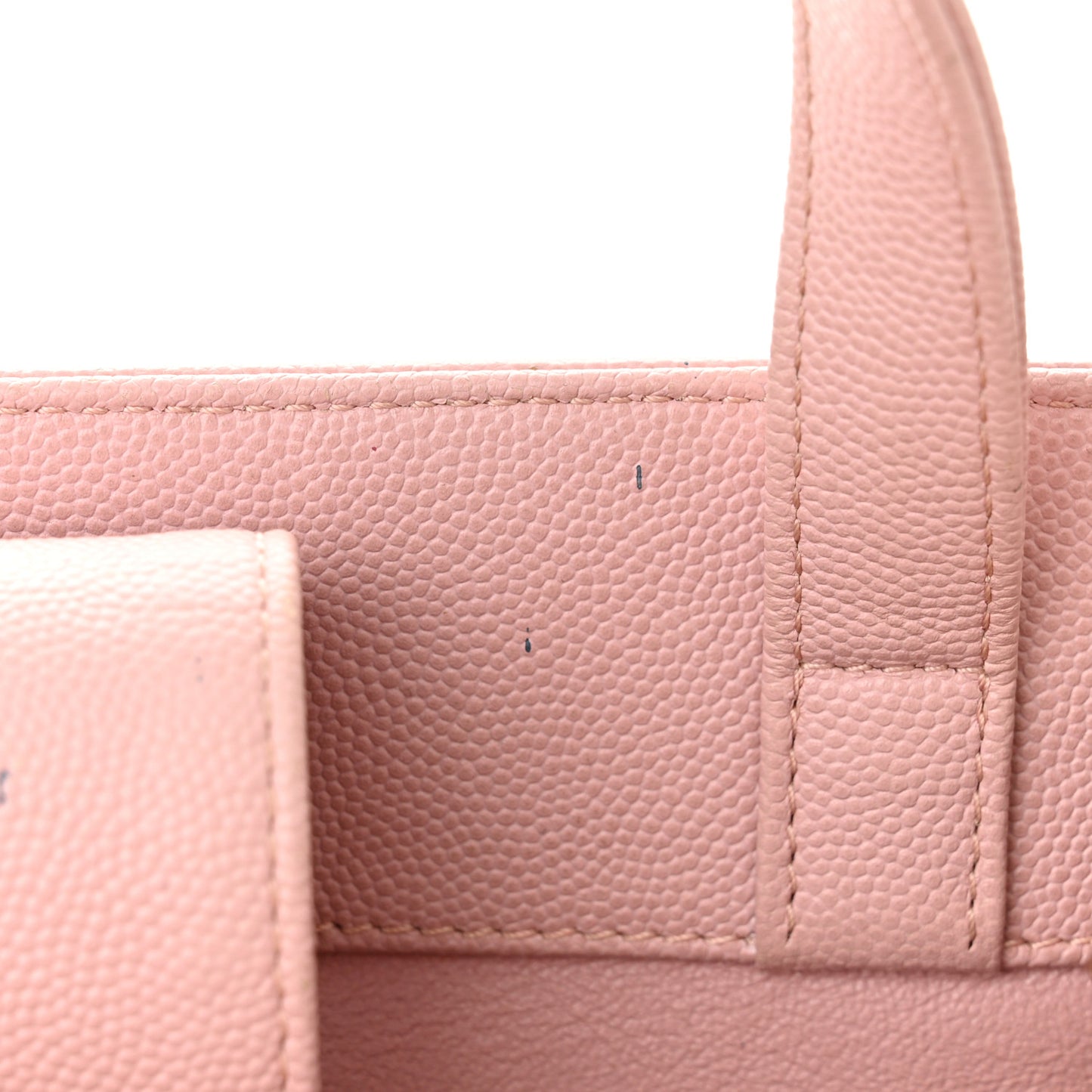 Caviar Quilted Small Business Affinity Shopping Bag Light Pink