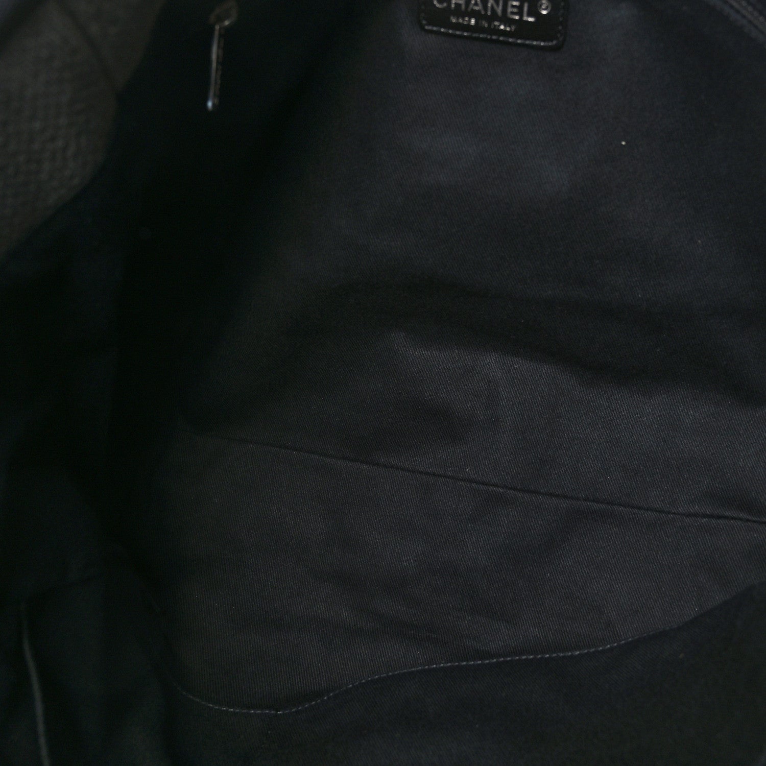 Chanel Canvas Small Deauville Tote Grey 5 of 11