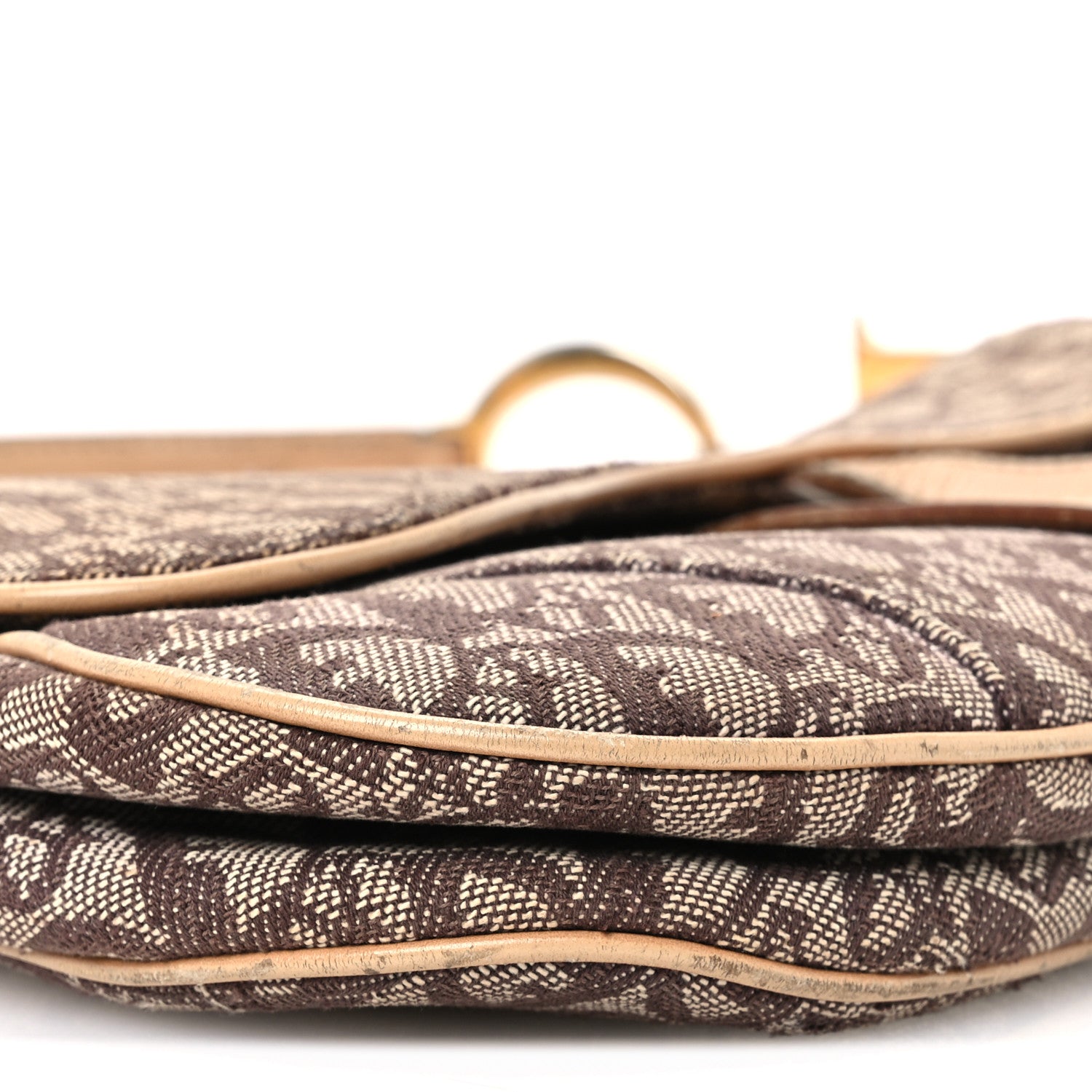 Christian Dior Monogram Saddle Bag Brown 9 of 10