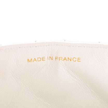 Chanel Lambskin Quilted Bekko Resin Mini Square Flap White 7 of 11