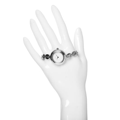 Gucci Stainless Steel 26mm Rice Link Interchangeable Bezel 1100L Quartz Watch 2 of 7