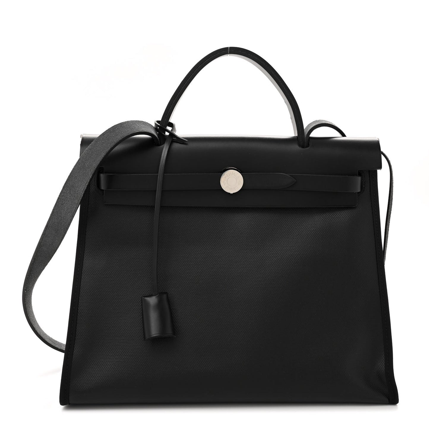 Toile H Berline Vache Hunter Herbag Zip PM 31 Black Ecru