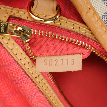 Louis Vuitton Damier Azur Delightful MM Pink 8 of 8