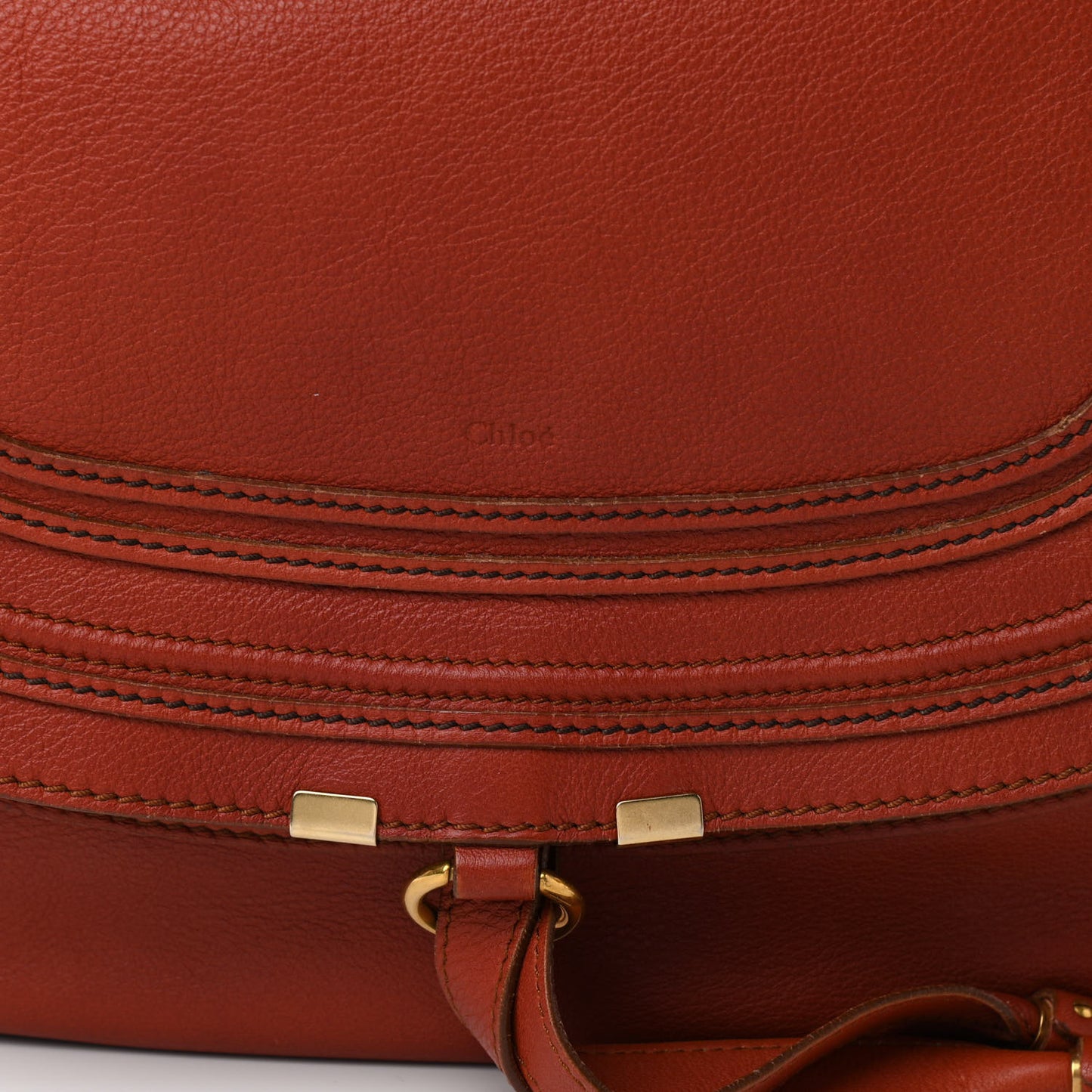 Calfskin Large Marcie Hobo Whiskey