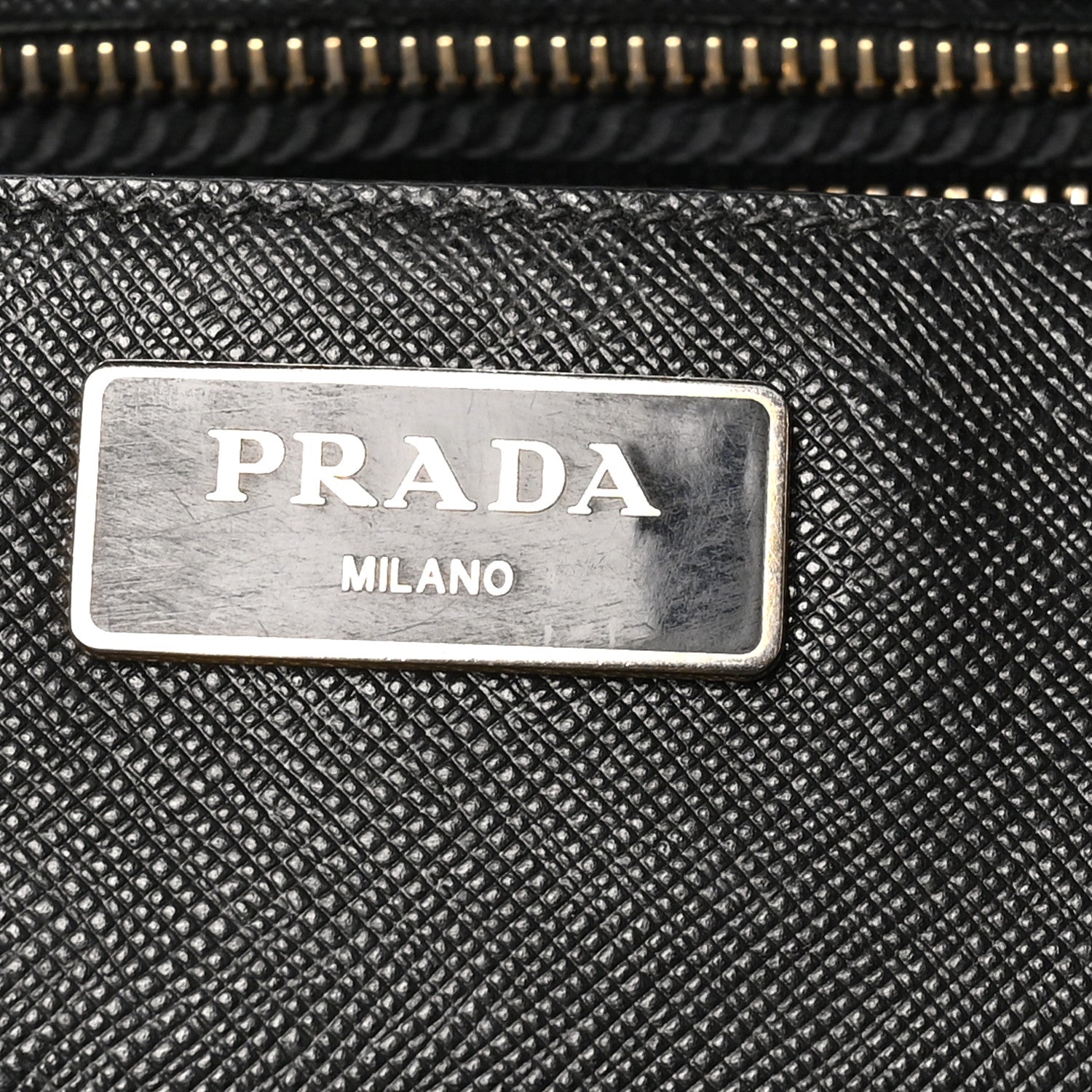 Prada Saffiano Lux Medium Galleria Double Zip Tote Black 6 of 9